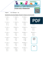 Soal Pembagian Level 1 - Bilangan 1 - 25