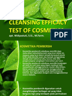 Cleansing Efficacy Test