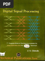 Digital Signal Processing by J S CHITODE