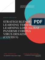 Strategi Blended Learning Terhadap Learning Loss Akibat Pandemi Corona Virus Desaese (Covid19)