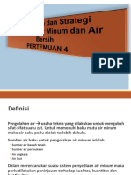 Materi TPAI Ke 5 Pengolahan Air Bersih