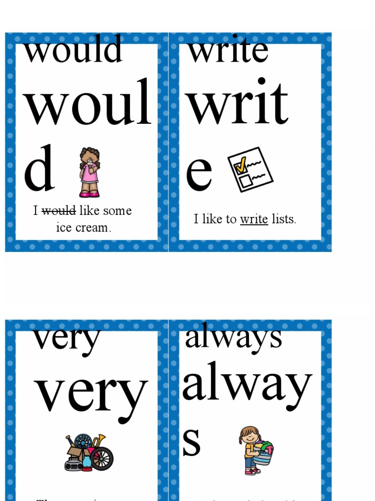 Sight Words 2nd Grade | PDF
