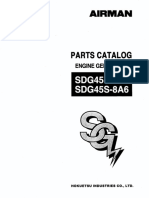 Parts Catalog Engine Generator SDG45S 6A6 SDG45S 8A6