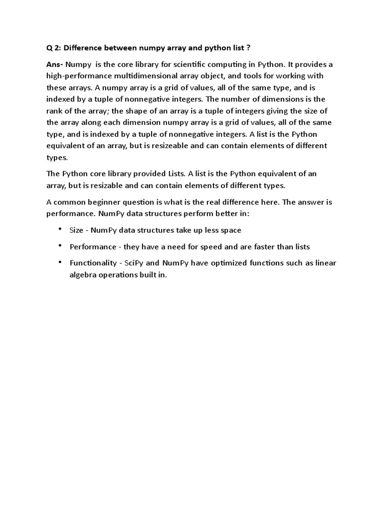 q-2-difference-between-numpy-array-and-python-list-ans-numpy-is-the