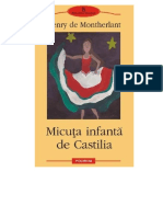 Henry de Montherlant - Micuta Infanta de Castilia