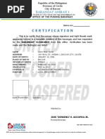 Senior Citizen Data Form | PDF