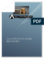 CLATapult's LLM 2021 - Brochure