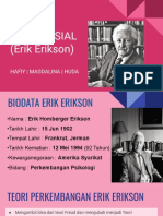 Teori Psikososial Erik Erikson
