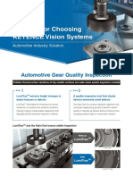 Reasons For Choosing KEYENCE Vision Systems: Automotive Gear Quality Inspection