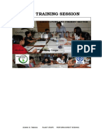 000000complate Templates Plan Training Session