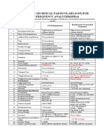 Sweep Frequency Analyzer (SFRA) - GTP - PDIC