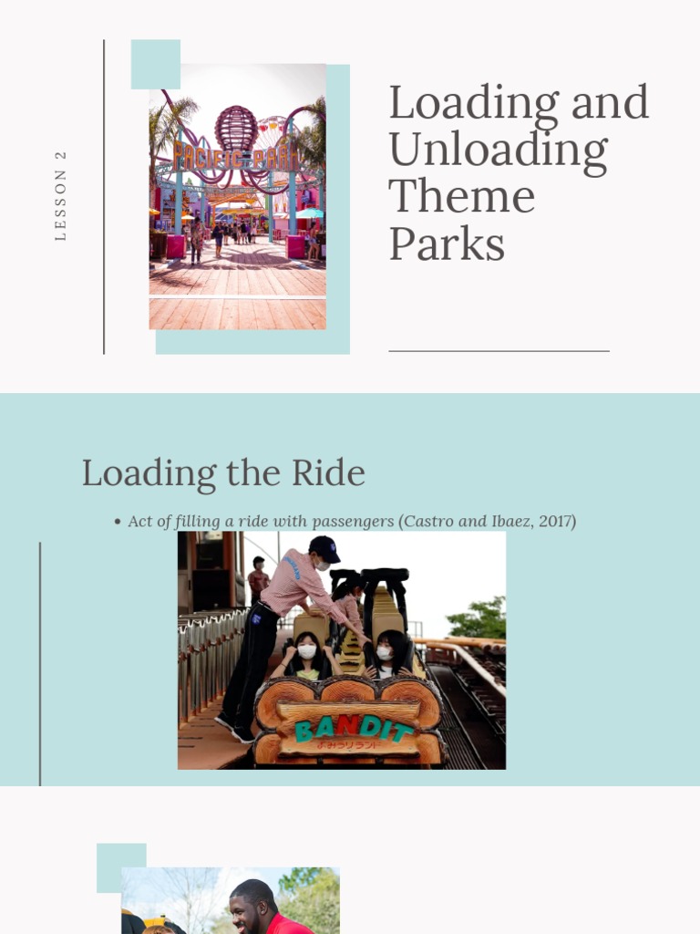 Loading and Unloading Theme Parks | PDF