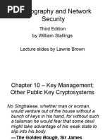 Cryptography and Network Security: Third Edition by William Stallings Lecture Slides by Lawrie Brown