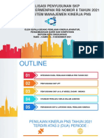 Sosialisasi Penyusunan SKP - Oleh Kabid Pkapk2