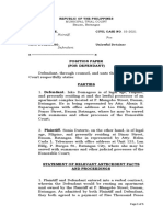 Position Paper (Defendant)