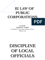 12 PubCorp - Discipline of Local Elective Officials