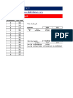 Student T Test