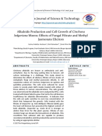 Indonesian Journal of Science & Technology: Ledgeriana Moens: Effects of Fungal Filtrate and Methyl