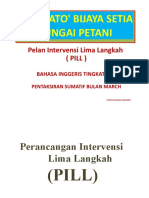 SMK Dato' Bijaya Setia Sungai Petani: Pelan Intervensi Lima Langkah (Pill)