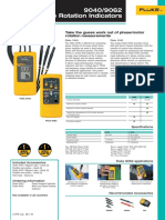 9040/9062 Phase Rotation Indicators: Take The Guess Work Out of Phase/motor Rotation Measurements