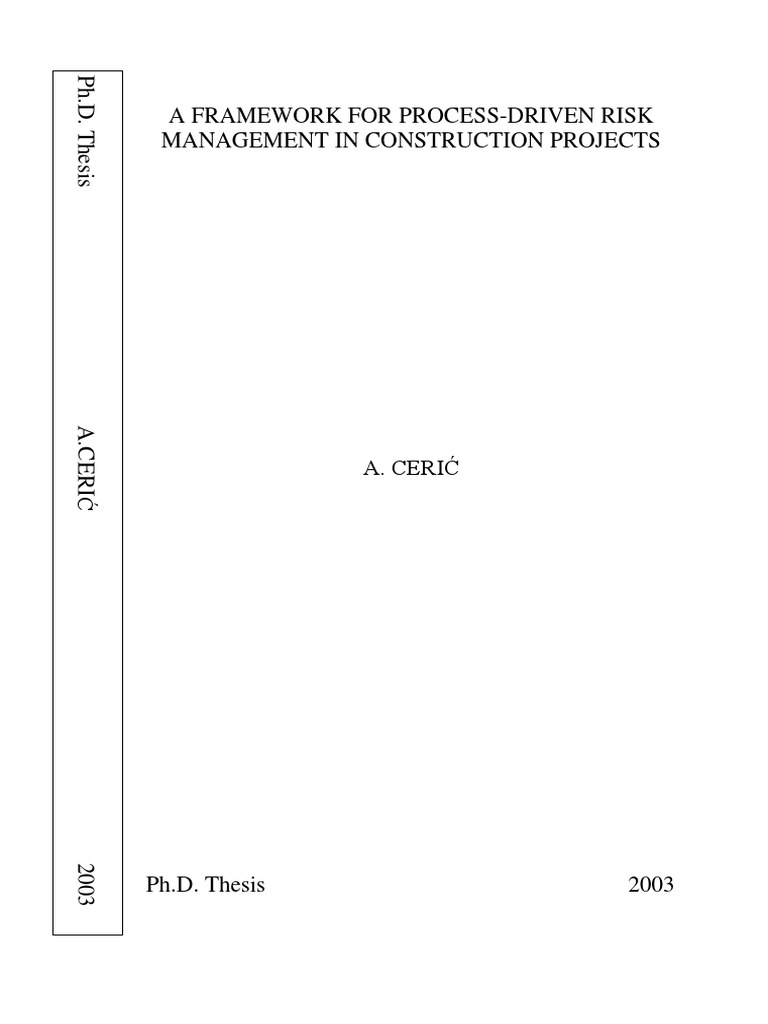 Process-Driven Risk Management Framework | PDF | Risk | Risk Management