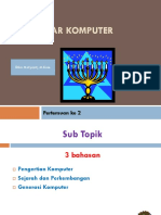 Materi Pertemuan 2