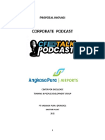 Draft Proposal Inovasi - Corporate Podcast - CFE Talk - 11 Januari 2022