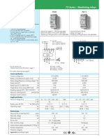 Finder 72 01-9-024 0000 10a Level Control Monitoring Relay SPDT Co 250vac 72-01-9 024 0000 Data Sheet