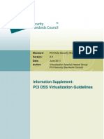 PCI DSS Virtualization Guidelines