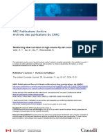 NRC Publications Archive Archives Des Publications Du CNRC: Reinforcing Steel Corrosion in High-Volume Fly Ash Concrete