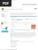 Visual Studio Ultimate 2012 From Official Microsoft