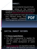 Capital Market Reforms