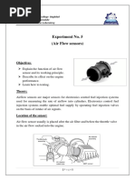 Experiment No. 5 (Air Flow Sensors) : Objectives