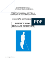 Formação de professores para alunos com deficiência visual