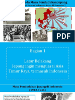 Materi Indonesia Pada Masa Pendudukan Jepang