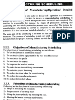 Manufacturing Scheduling and Workflow Automation