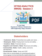 Marketing Analytics (KMBMK05) - Session 3