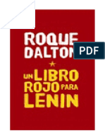 Roque Dalton Un Libro Rojo Para Lenin