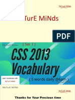 CSS Vocabulary 