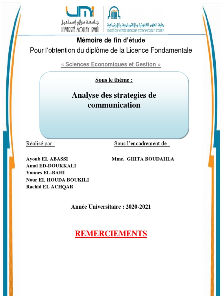 Stratégies de Communication en Entreprise | PDF | Commercialisation ...