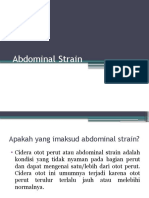 Abdominal Strain