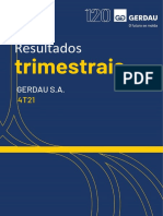 Gerdau Relatório Trimestral 4T21 e 2021