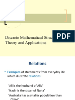 Relations: Discrete Mathematical Structures: Theory and Applications