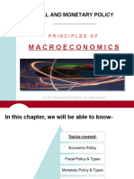 Macroeconomics: Fiscal and Monetary Policy