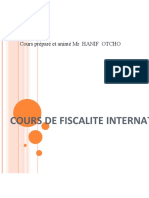 Fiscalité International 