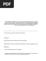 BDSM Checklist | PDF | Bondage (Bdsm) | Bdsm
