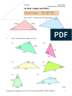 Igcse h4 08c 03 Sine Rule