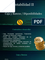 UNIDAD I - Caja y Bancos