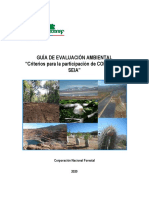 Guia Evaluacion Ambiental CONAF-2020