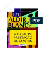 Manual de Prestação de Contas - Lei Aldir Blanc.